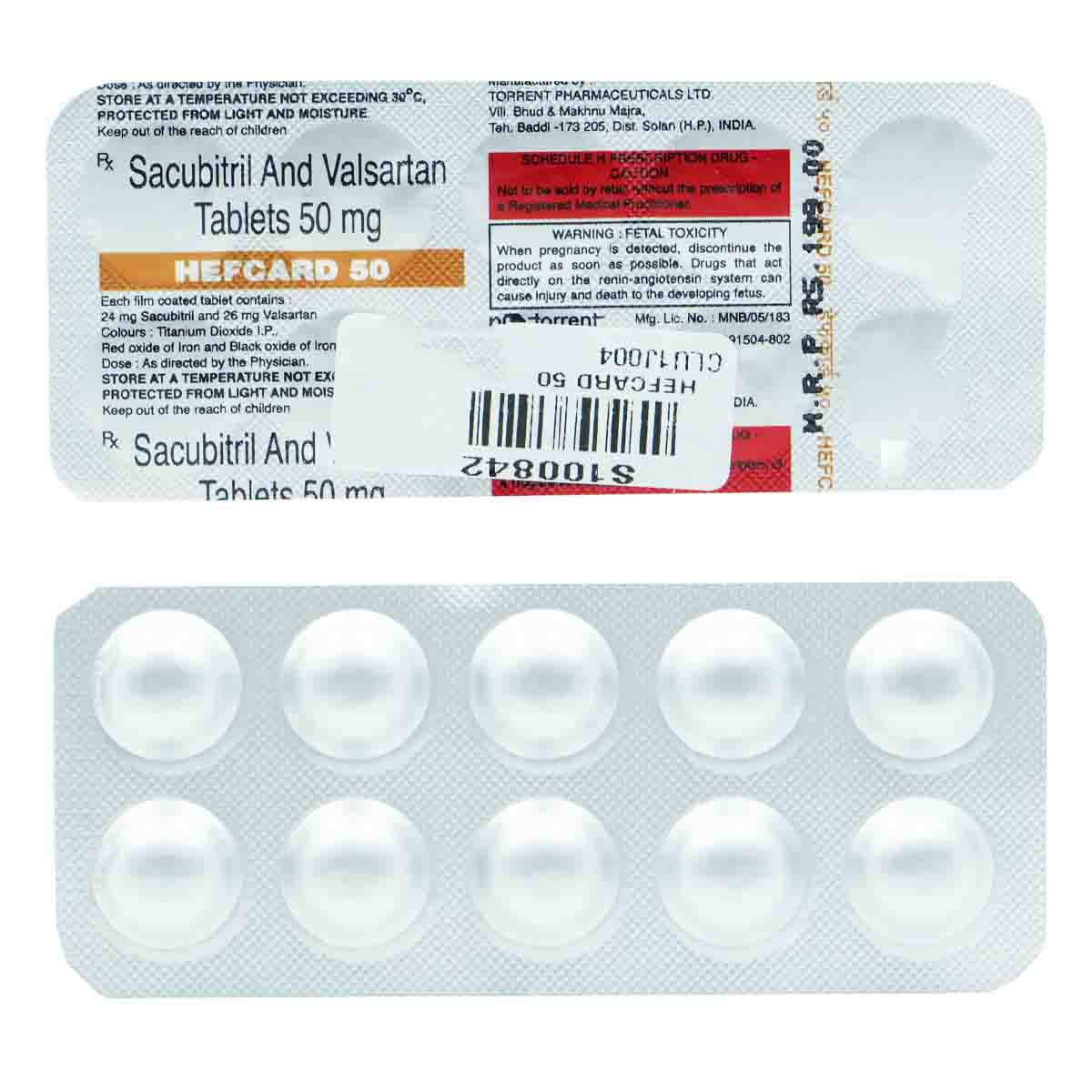 Hefcard 50 Tablet 10's, Pack of 10 TabletS Hefcard 50 Tablet 10's, Pack of 10 TabletS