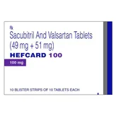 Hefcard 100 Tablet 10's, Pack of 10 TabletS