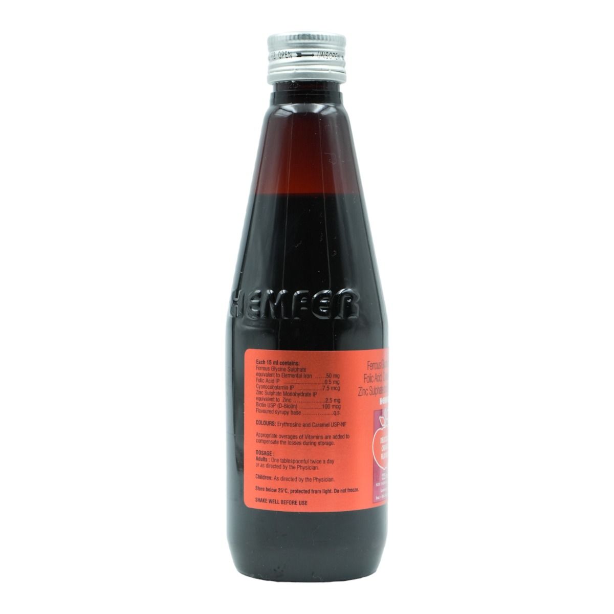 Hemfer Syrup 225 ml Price, Uses, Side Effects, Composition Apollo