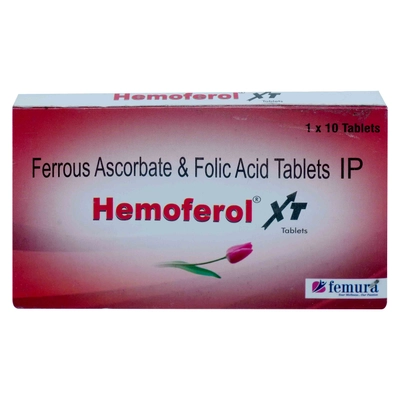 Hemoferol XT Tablet 10's, Pack of 10