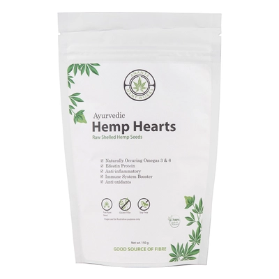 Ananta Hemp Works Hemp Hearts Seeds, 150 gm, Pack of 1