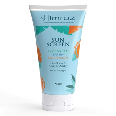 Ananta Hemp Imroz Multivitamins SPF 30+ Sunscreen, 60 ml, Pack of 1