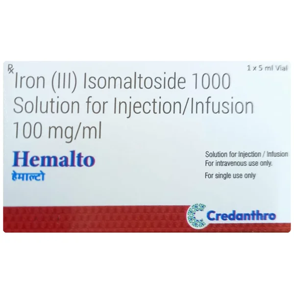 Hemalto 100 mg Injection 5 ml