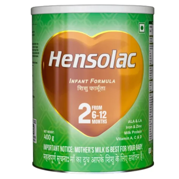 Hensolac Stage-2 Follow Up Formula (6-12 Months) Powder 400 gm