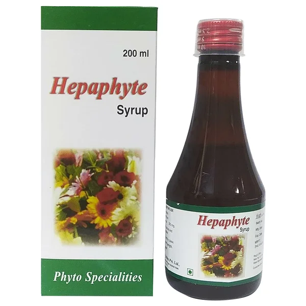 Hepaphyte 300mg Syrup, 200 ml, Pack of 1