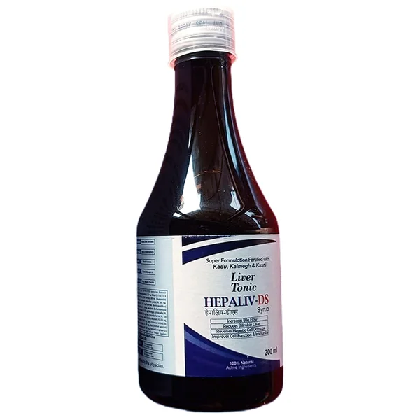 Hepalive-Ds Syrup, 200 ml, Pack of 1