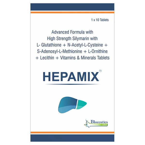 HEPAMIX TABLET 10'S, Pack of 10