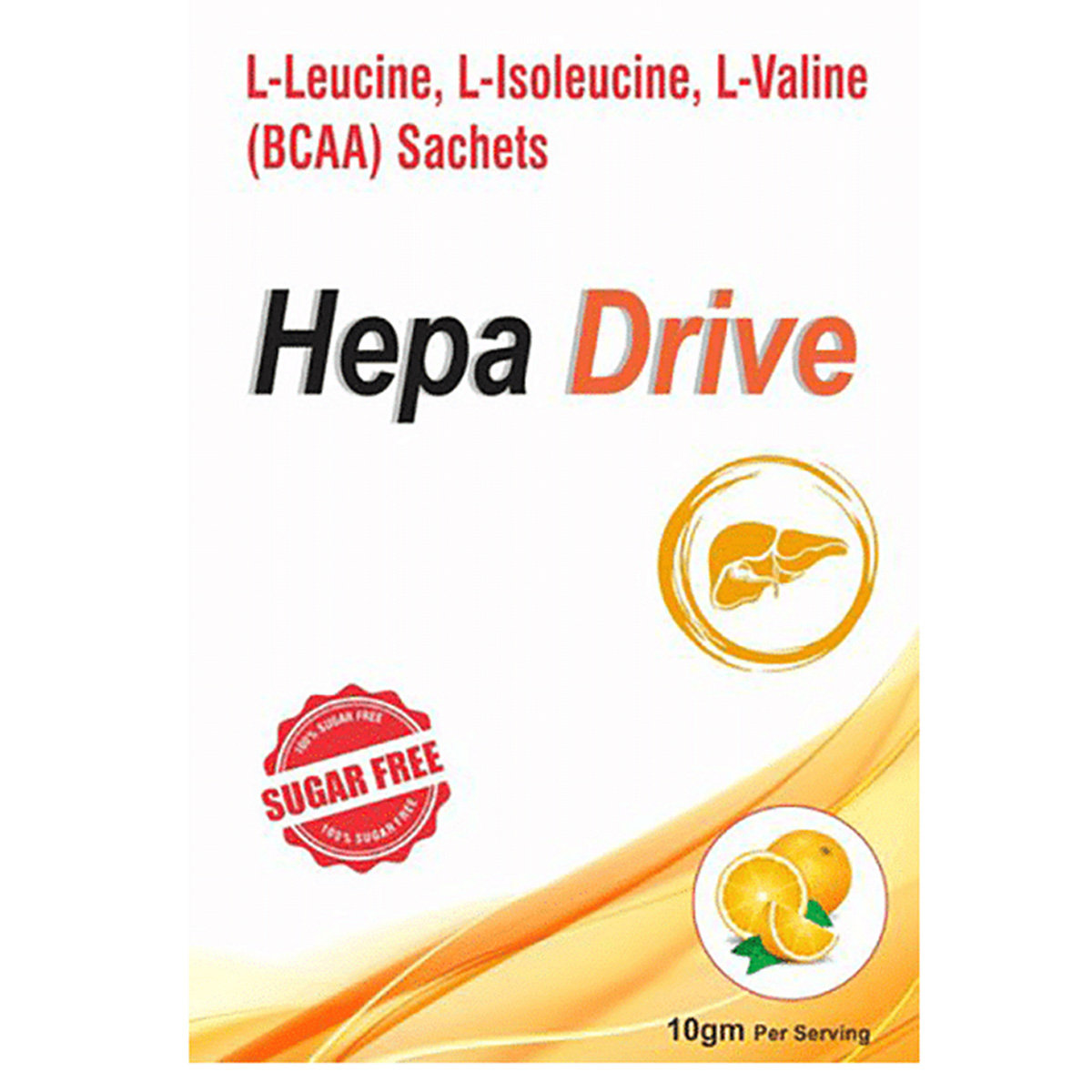 Buy Hepa Drive Sugar Free Orange Sachet 10 gm Online