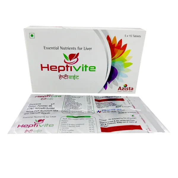 Heptivite Tablet 10'S