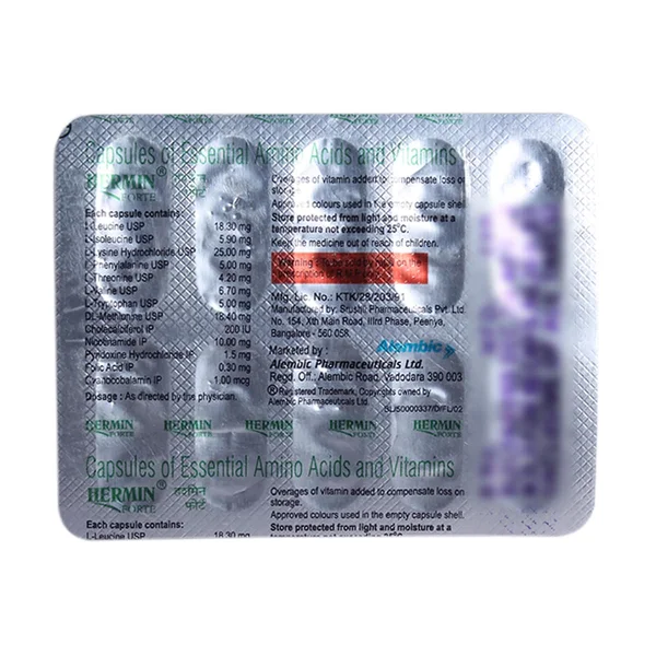 Hermin Forte Capsule 10'S