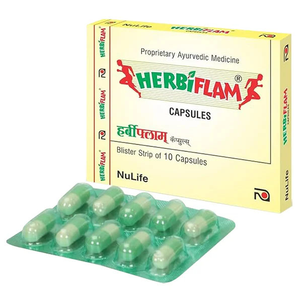 Herbiflam, 10 Capsules, Pack of 10