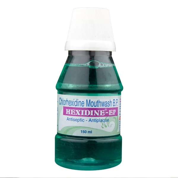 Hexidine-EP Mouth Wash 150 ml, Pack of 1 LIQUID