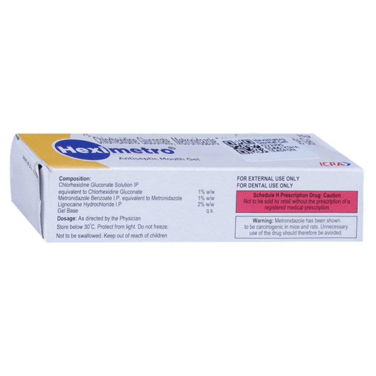 Heximetro Antiseptic Mouth Gel 15 gm, Pack of 1 GEL Heximetro Antiseptic Mouth Gel 15 gm, Pack of 1 GEL