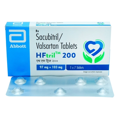 HFtril 200 Tablet 7's, Pack of 7 TabletS