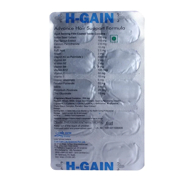 H-Gain Tablet 10's