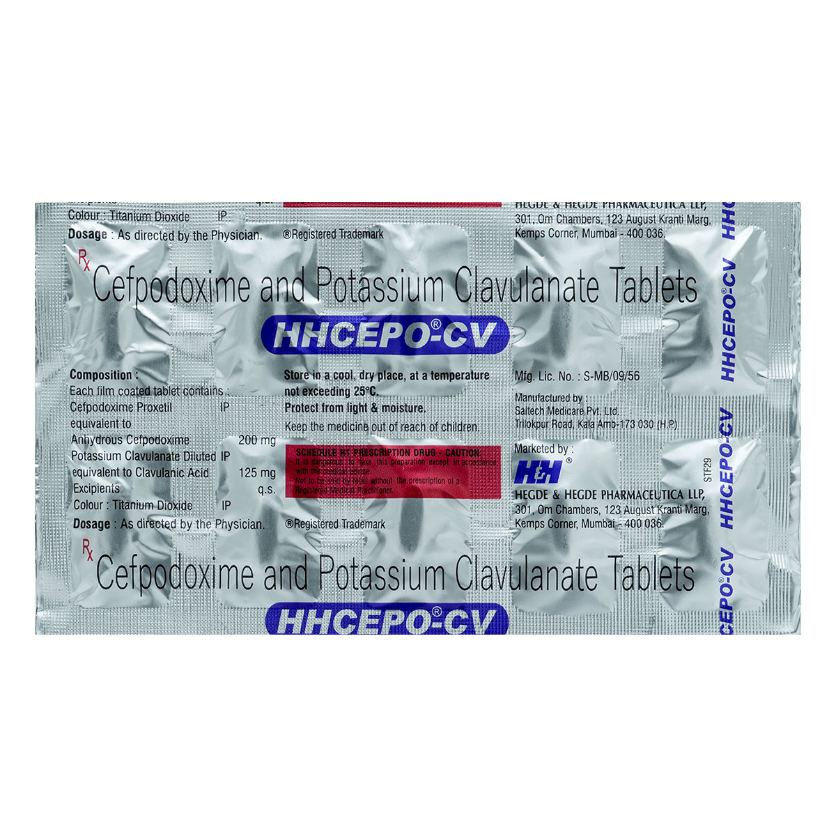 Hhcepo CV Tablet 10's, Pack of 10 TABLETS Hhcepo CV Tablet 10's, Pack of 10 TABLETS