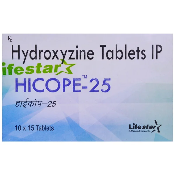 Hicope-25 Tablet 15's, Pack of 15 TabletS