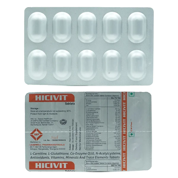 Hicivit Tablet 10's