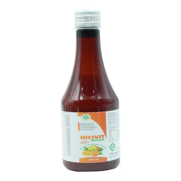 Hicivit Sugar Free Orange & Pineapple Suspension 200 ml