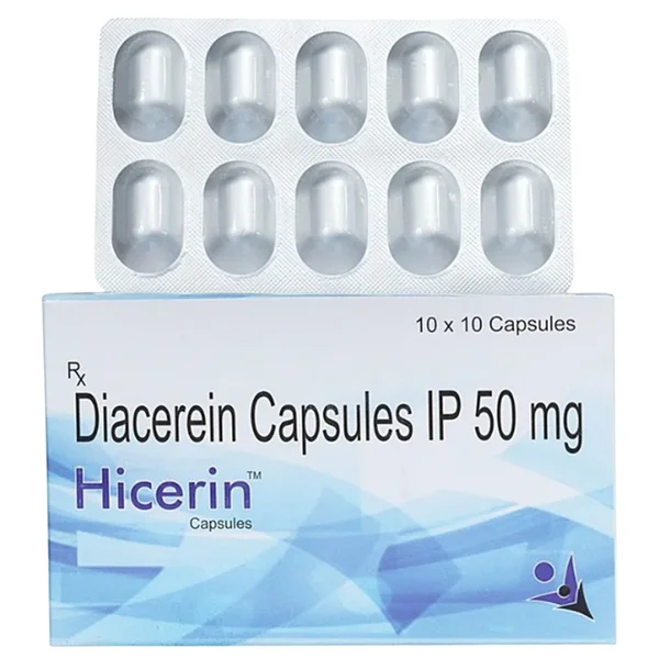 Hicerin 50 mg Capsule 10's