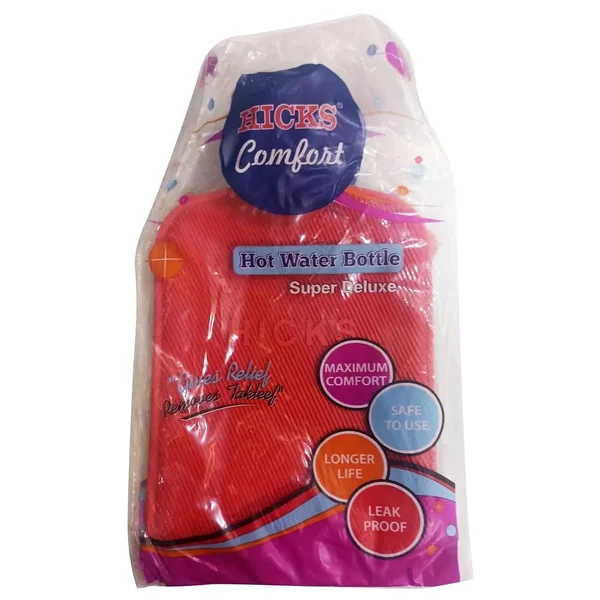 Hicks Hot Water Bag with Cover, 1 Count, Pack of 1