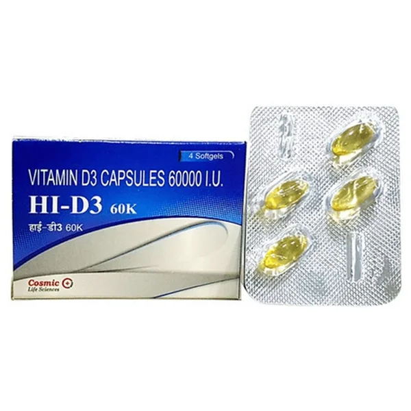Hi-D3 60K Capsule 4's