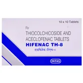 Hifenac TH-8 Tablet 10's, Pack of 10 TABLETS