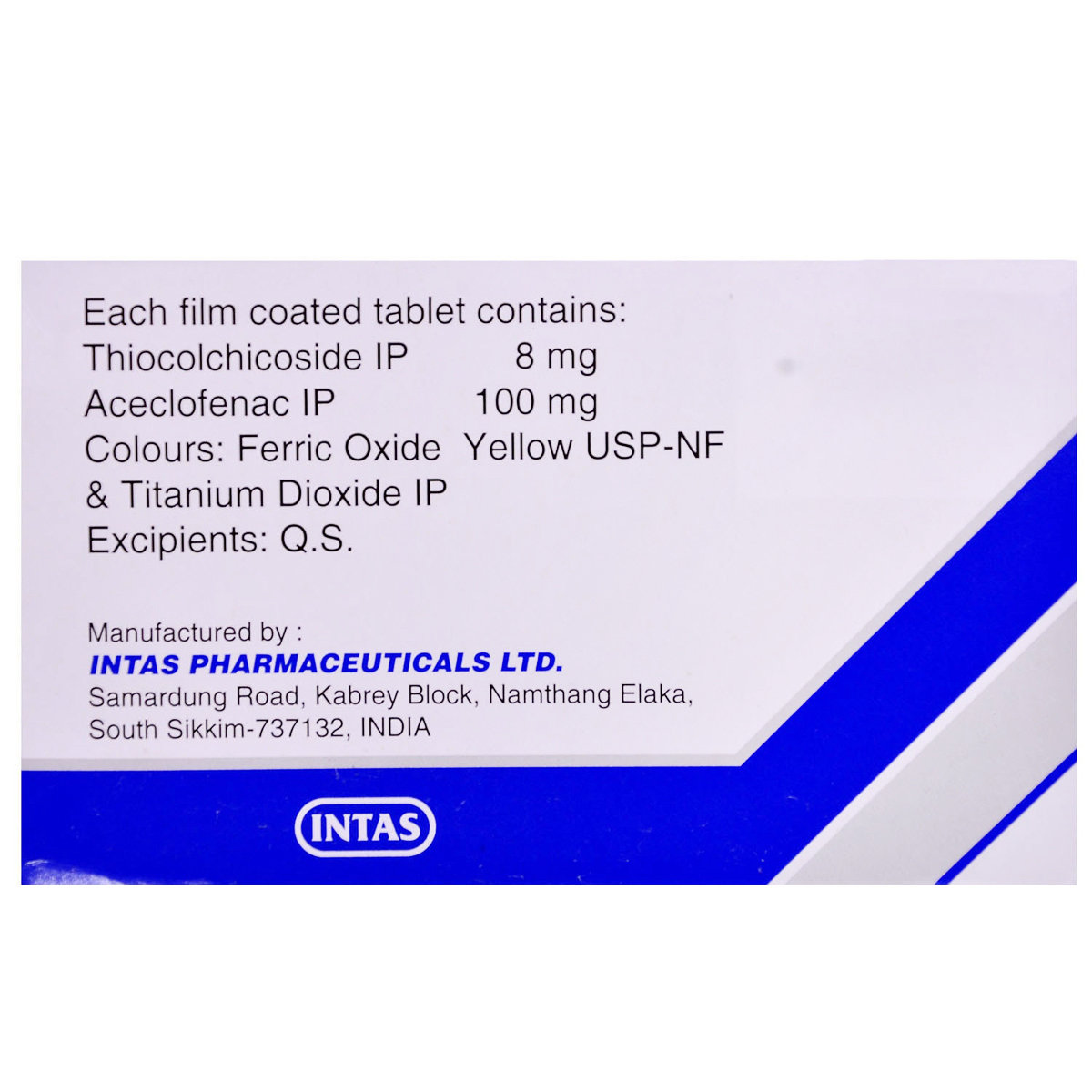 Hifenac TH-8 Tablet 10's, Pack of 10 TABLETS Hifenac TH-8 Tablet 10's, Pack of 10 TABLETS