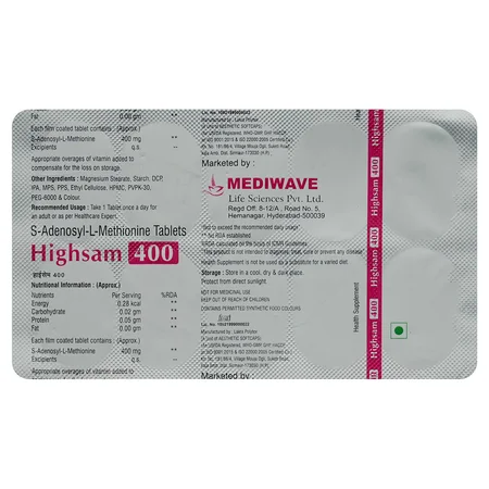 Highsam 400 Tablet 10's