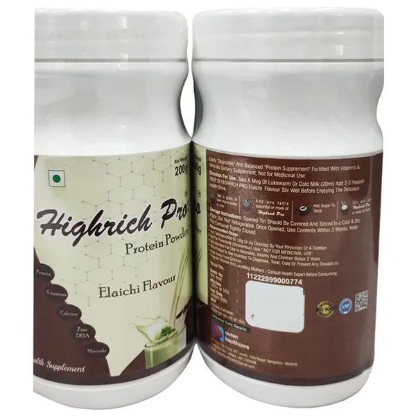 Highrich Pro Elaichi Flavour Powder, 200 gm