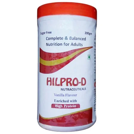 Hilpro D Sugar Free Vanilla Powder 200 gm