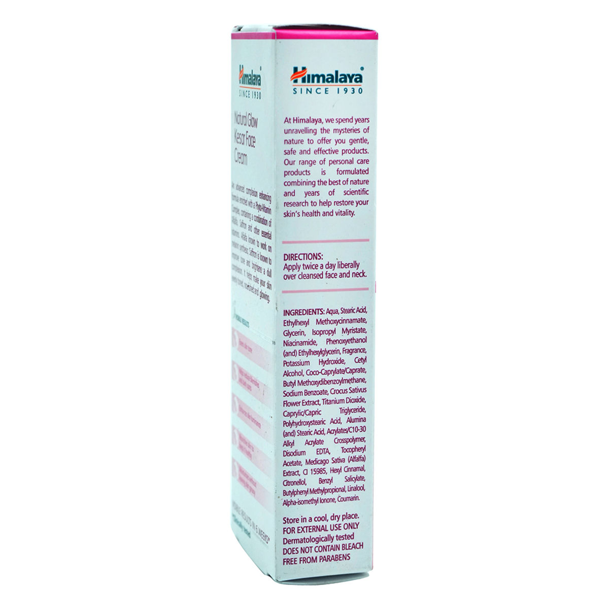 Himalaya Natural Glow Kesar Face Cream, 25 gm Price, Uses, Side Effects