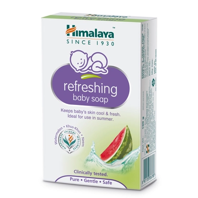 Himalaya Refreshing Baby Soap, 75 gm, Pack of 1