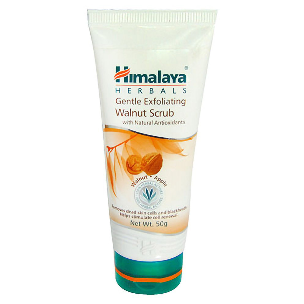Himalaya Gentle Exfoliating Walnut Scrub 50 gm | Walnut, Apricot & Natural Antioxidants | Exfoliates Blackheads & Dead Skin Cells, Pack of 1 Himalaya Gentle Exfoliating Walnut Scrub 50 gm | Walnut, Apricot & Natural Antioxidants | Exfoliates Blackheads & Dead Skin Cells, Pack of 1