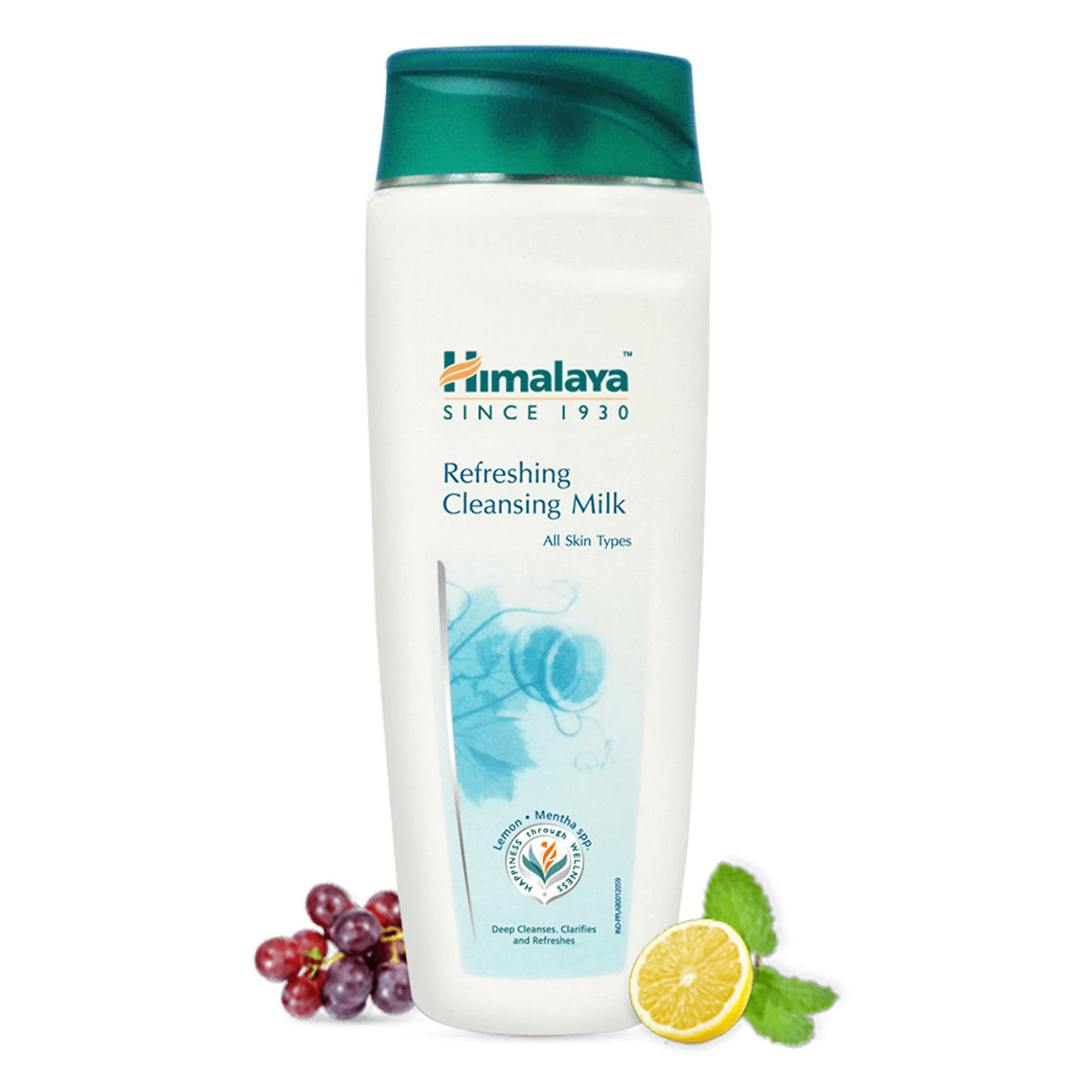 Himalaya Refreshing Cleansing Milk 100 ml | Lemon & Metha SPP. | Deep Cleansing Of Dirt & Impurities | For All Skin Type, Pack of 1 Himalaya Refreshing Cleansing Milk 100 ml | Lemon & Metha SPP. | Deep Cleansing Of Dirt & Impurities | For All Skin Type, Pack of 1