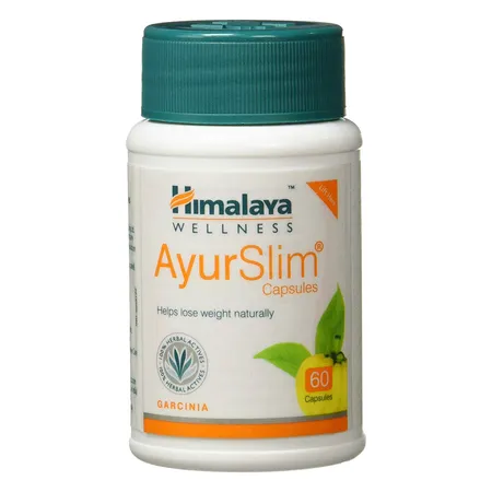 Himalaya Ayur Slim, 60 Capsules | Boosts Metabolism, Improves Bowel Movement
