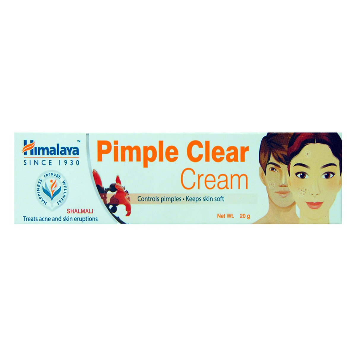 Himalaya Pimple Clear Cream 20 gm | Shalmali | Treats Acne & Pimple, Pack of 1 Himalaya Pimple Clear Cream 20 gm | Shalmali | Treats Acne & Pimple, Pack of 1
