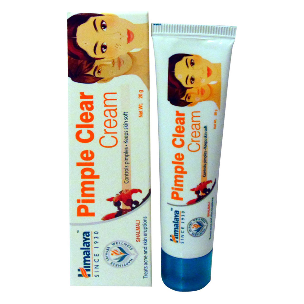Himalaya Pimple Clear Cream 20 gm | Shalmali | Treats Acne & Pimple, Pack of 1 Himalaya Pimple Clear Cream 20 gm | Shalmali | Treats Acne & Pimple, Pack of 1