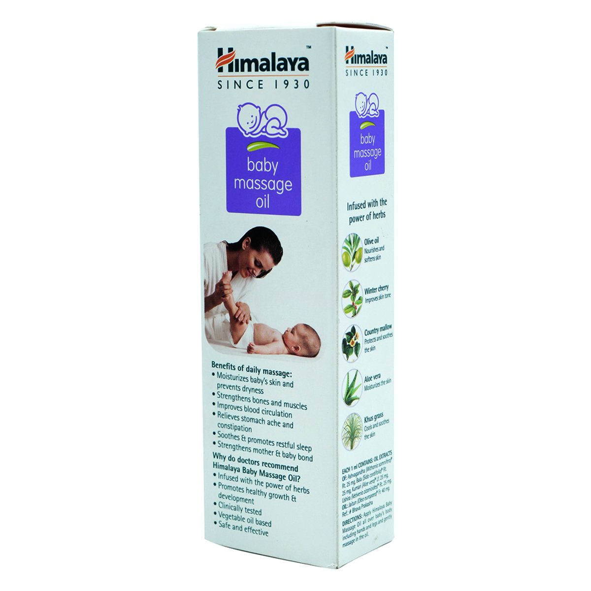 Himalaya Baby Massage Oil, 100 ml, Pack of 1 Himalaya Baby Massage Oil, 100 ml, Pack of 1