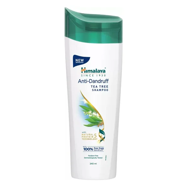 Himalaya Anti-Dandruff Shampoo with Tea Tree, 340 ml, Pack of 1