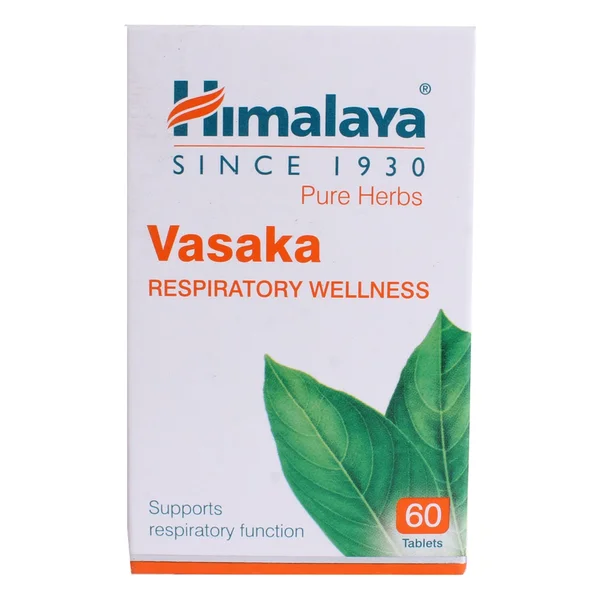 Himalaya Pure Herbs Vasaka, 60 Tablets, Pack of 1