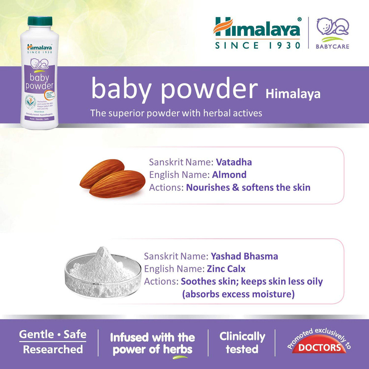 Himalaya Baby Powder, 50 gm, Pack of 1 Himalaya Baby Powder, 50 gm, Pack of 1