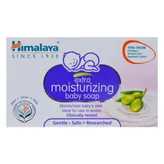 Himalaya Extra Moisturizing Baby Soap, 75 gm, Pack of 1