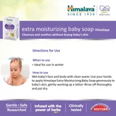 Himalaya Extra Moisturizing Baby Soap, 125 gm, Pack of 1