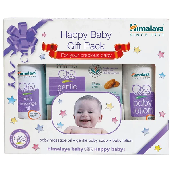 Himalaya Baby Care Gift Pack, 3 Gift Items, Pack of 1