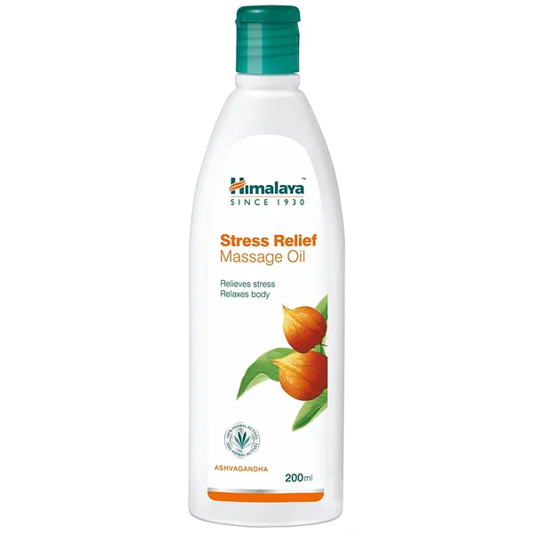 Himalaya Anti Stress Massage Oil, 200 ml