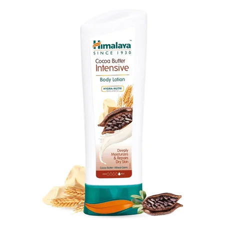 Himalaya Cocoa Butter Intensive Body Lotion 200 ml | Cocoa Butter & Wheatgerm | Enriched With Hydra Nutra Blanace | Provides Deep Moisturization | Repairs Dry Skin