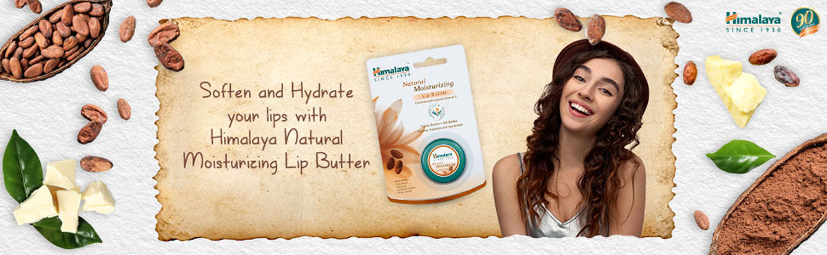 Himalaya herbals natural 2025 moisturizing lip butter