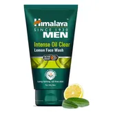Himalaya Men Intense Oil Clear Lemon Face Wash, 100 ml, Pack of 1