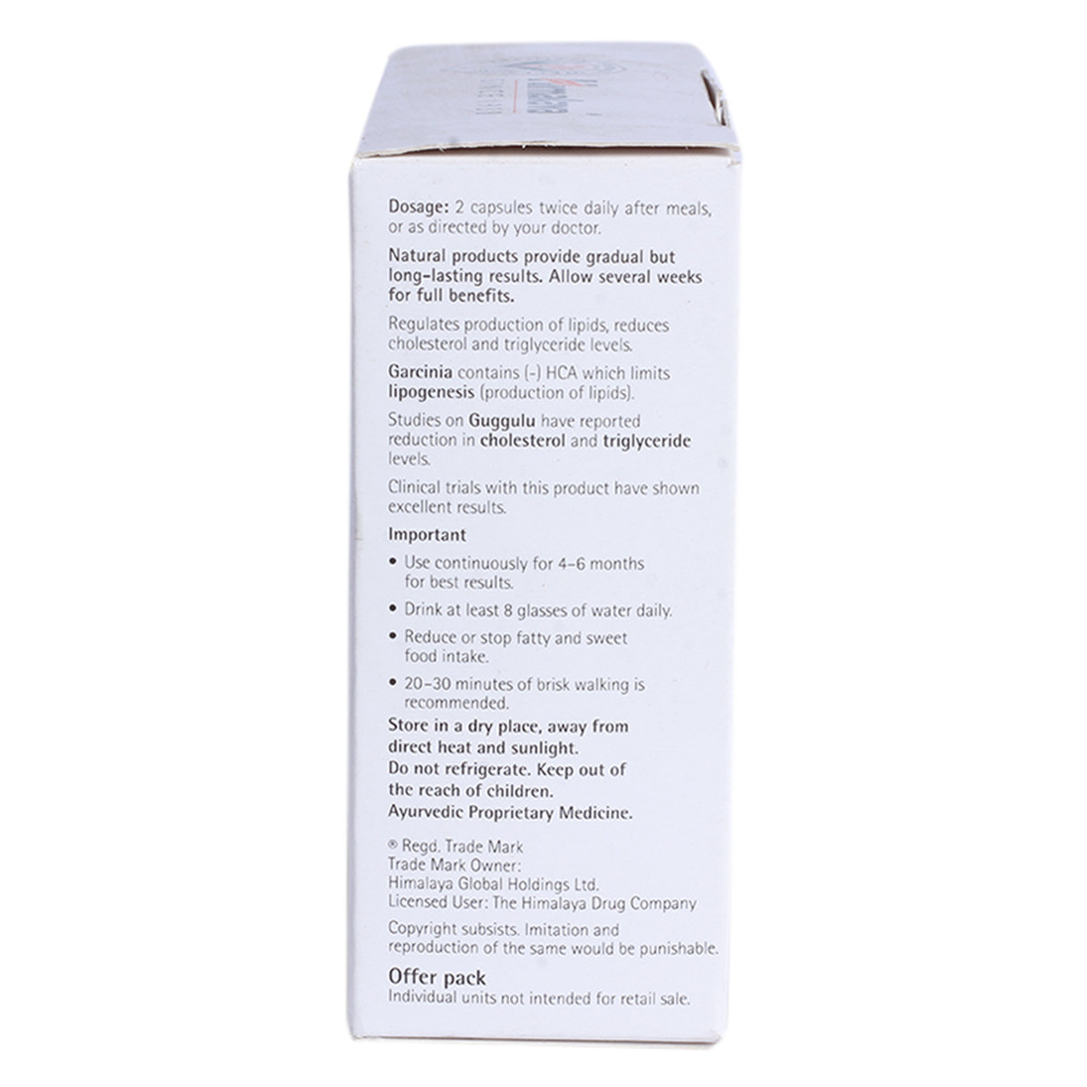 Himalaya Wellness AyurSlim, 60 Capsules (Pack of 3), Pack of 1 Himalaya Wellness AyurSlim, 60 Capsules (Pack of 3), Pack of 1